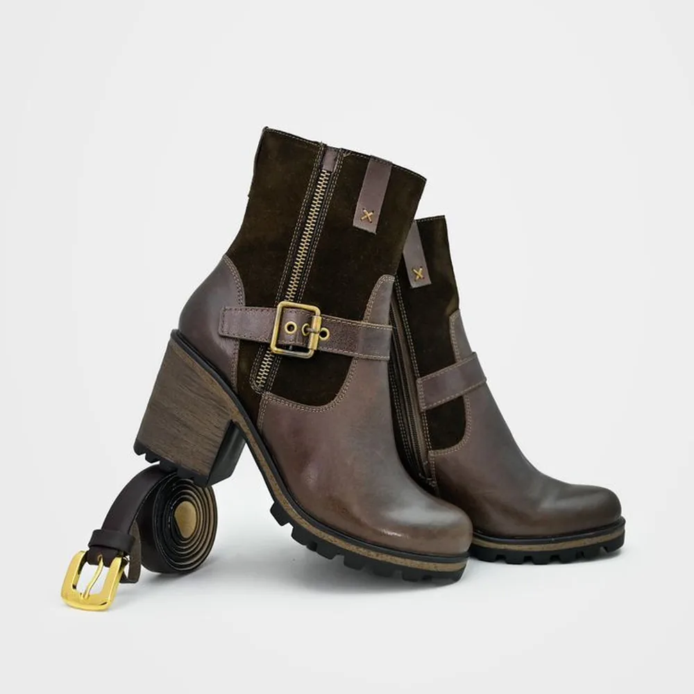 Bottines Nour — Noir — vue 4