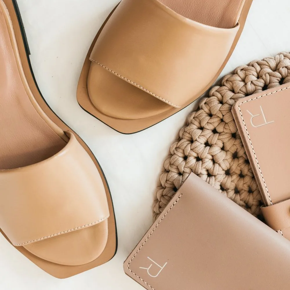 Sandales Lina — Camel — vue 4