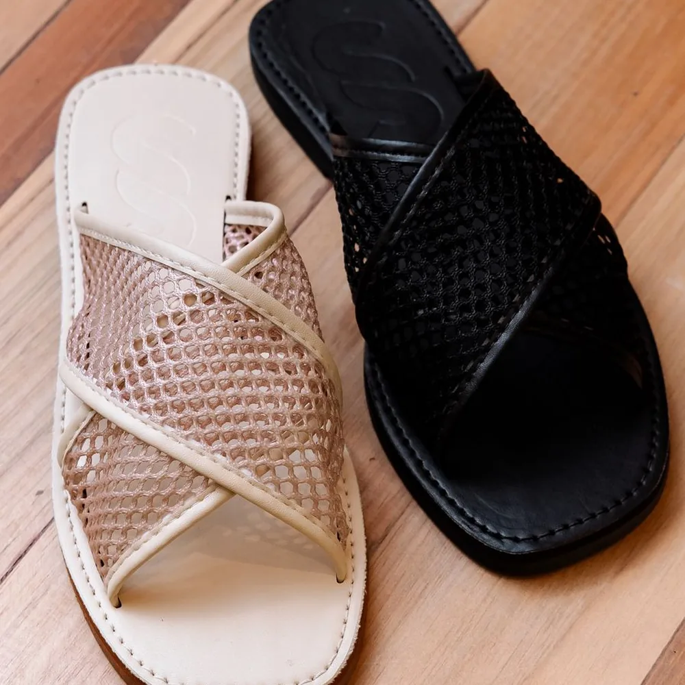 Sandales Salma — Blanc cassé — vue 4